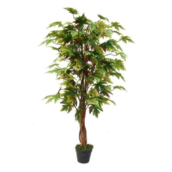 Artificial Natural Beautiful Artificial Green Maple Tree for Home Decor