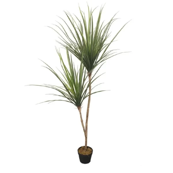 Artificial Natural Green Large Dracaena for Home Decor