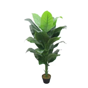 Artificial Natural Beautiful Artificial Arrow Arum Plant for Home Decor