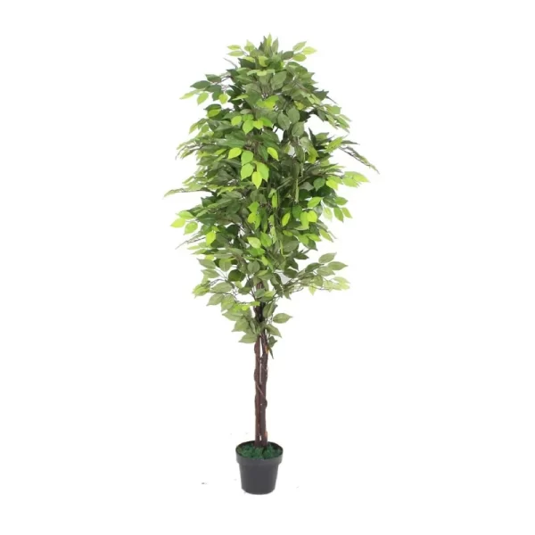 Artificial Natural Green Large Ficus Tree for Home Decor