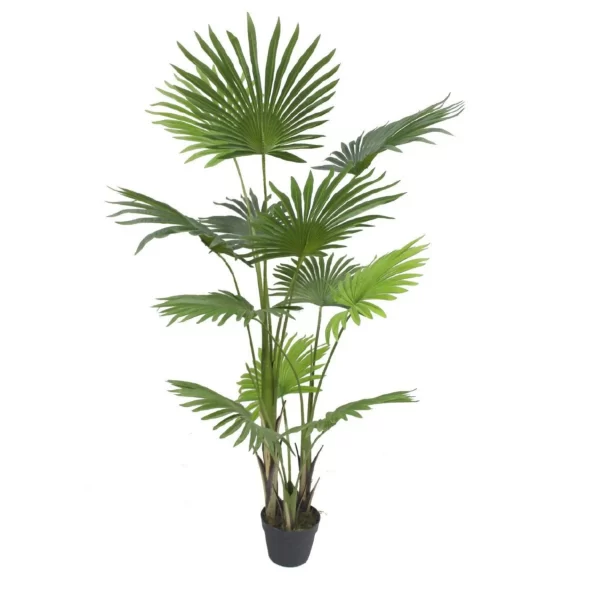 Artificial Natural Beautiful Artificial Fan Palm Plant for Home Decor