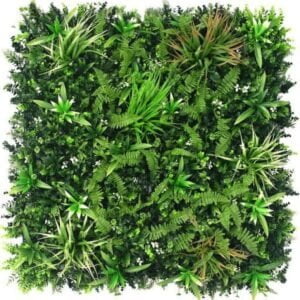 Vertical Artificial Autumnal Rush Green Wall, For Indoor & Outdoor