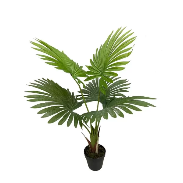 Artificial Natural Beautiful Artificial Premium Fan Palm Plant for Home Decor