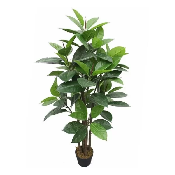 Artificial Natural Beautiful Artificial Rubber Plant for Home Decor