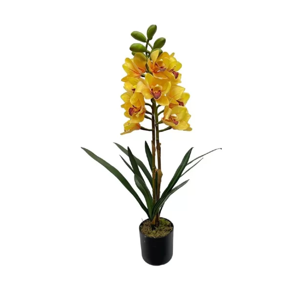 Artificial Natural Beautiful Artificial Orchid Plant for Home Decor