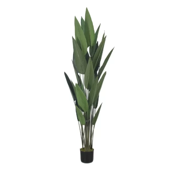 Artificial Natural Green Birds Of Paradise for Home Decor