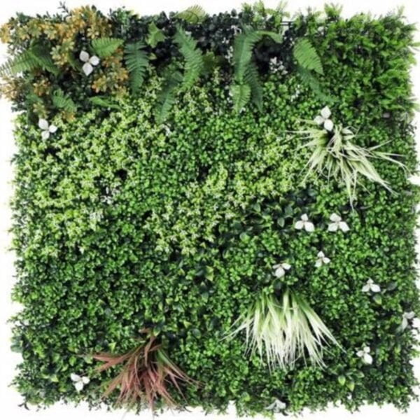 Vertical Artificial Autumnal Floret Green Wall, For Indoor & Outdoor