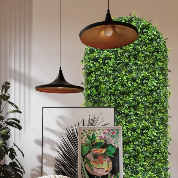 Vertical Artificial Blooming Amazon Green Wall, For Indoor & Outdoor