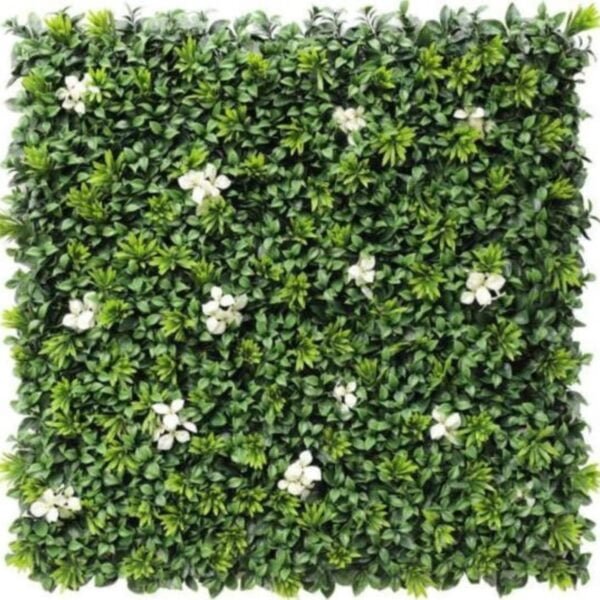 Vertical Artificial Blooming Pearl Green Wall, For Indoor & Outdoor