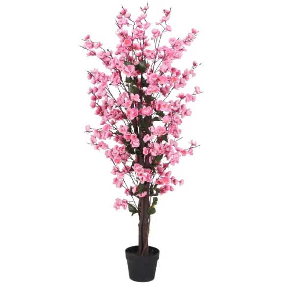 Artificial Natural Beautiful Wintersweet Pink Plant for Home Decor