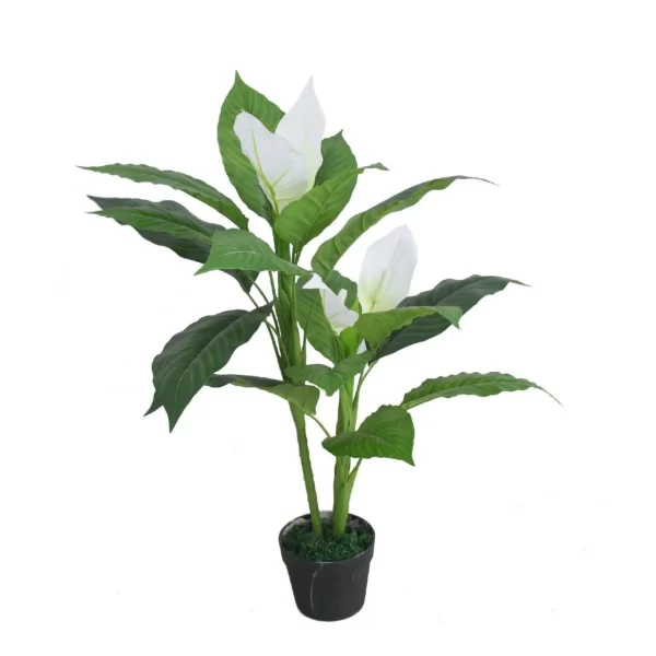 Artificial Natural Beautiful Artificial Anthurium Plant for Home Decor