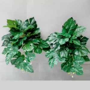 30 Cut Leaves Falling Bunch For Indoor/Outdoor Decorative And Home Office Garden Decor