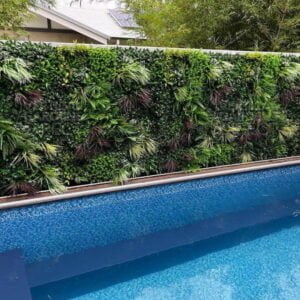 Vertical Artificial Blooming Dale Green Wall, For Indoor & Outdoor