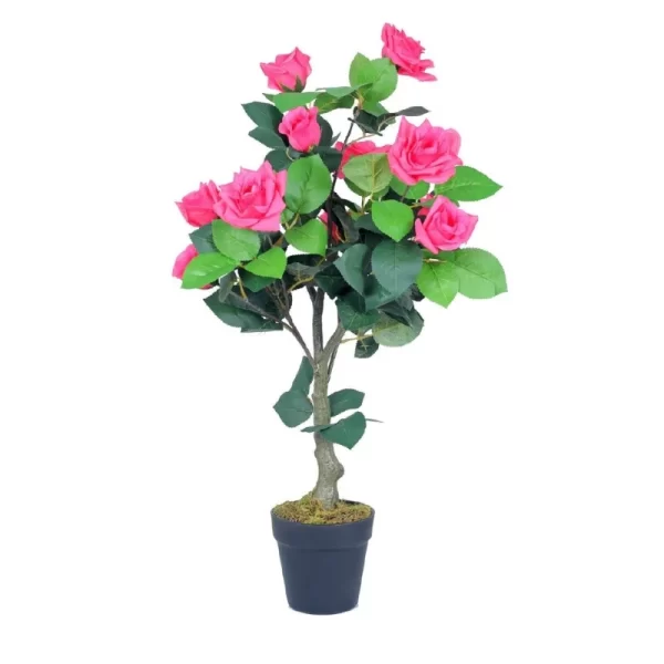 Artificial Natural Beautiful Rose Plant for Home Decor