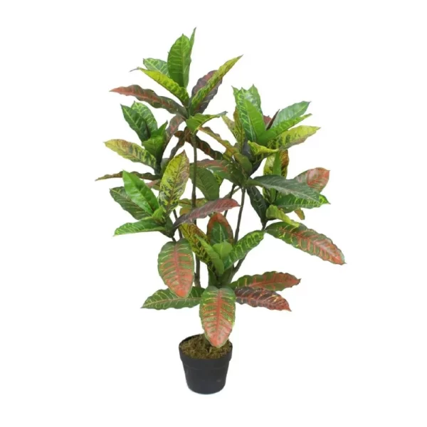 Artificial Natural Beautiful Croton Plant for Home Decor