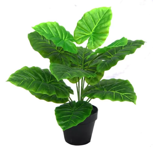 Artificial Natural Beautiful Artificial Taro Plant for Home Decor