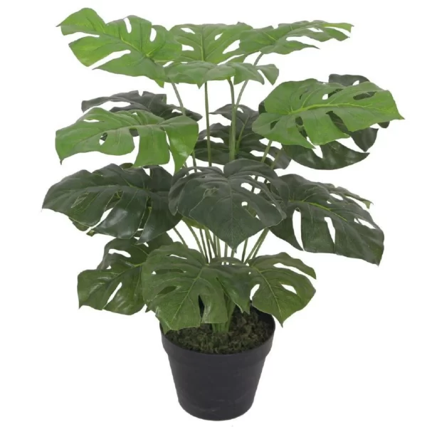 Artificial Natural Beautiful Artificial Mini Monstera Plant for Home Decor