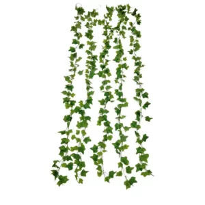 New Green Ivy Leaves Veill For Indoor/Outdoor Decorative And Home Office Garden Decor