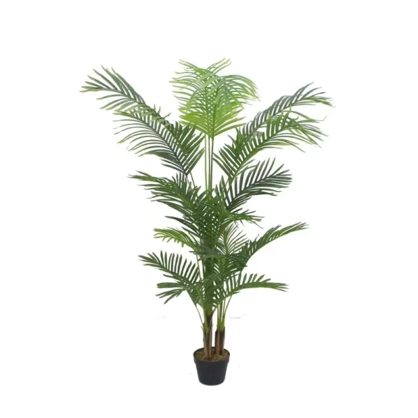 Artificial Natural Green Large Areca Palm Plant for Home Decor