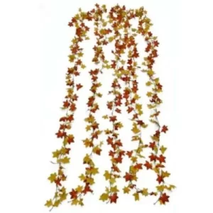 New Orange Mapple Leaves Veil For IndoorOutdoor Decorative And Home Office Garden Decor